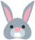 "Rabbit face emoji"